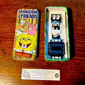 SPONGEBOB SQUAREPANTS Burger King promotional watch from 2004